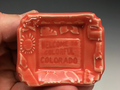 "Welcome To Colorful Colorado" Little Dishes