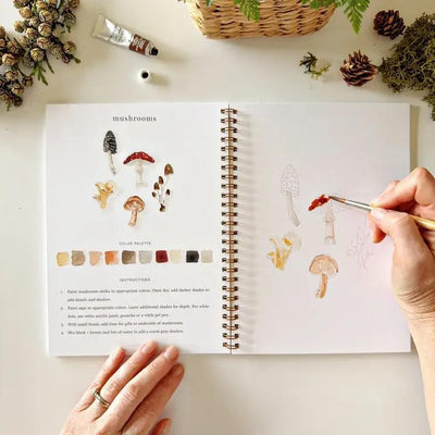 Woodland Watercolor Workbook