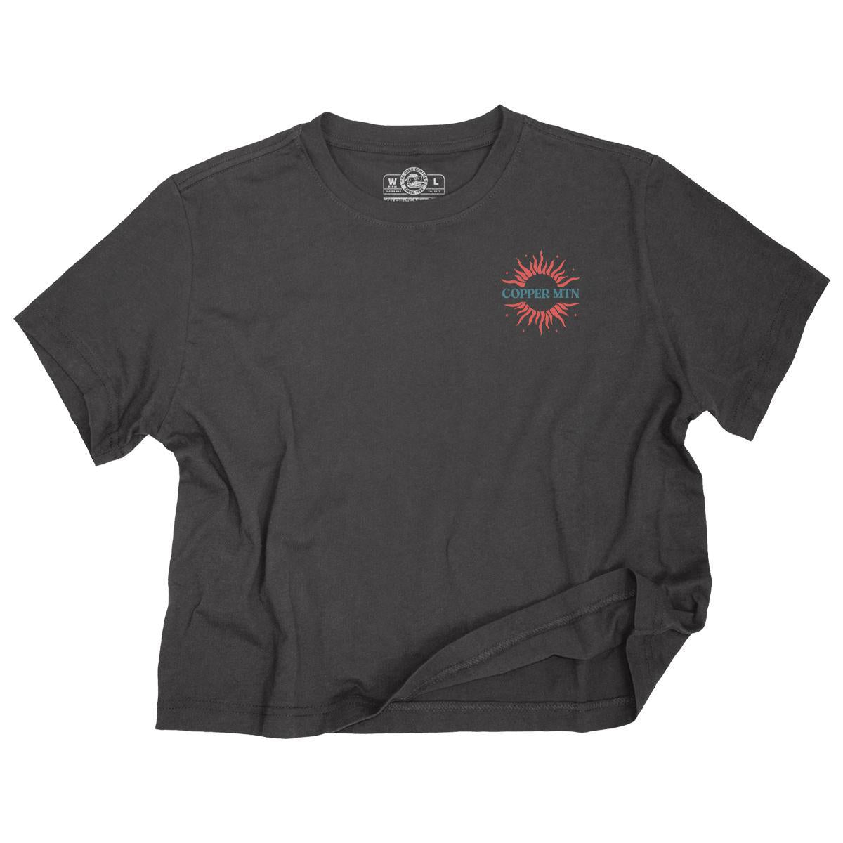 Sun Daze Copper Mountain Crop Short Sleeve Shirt