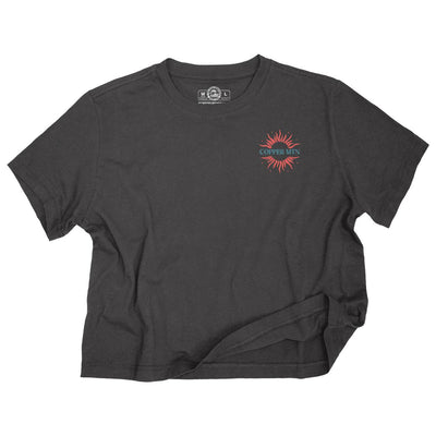 Sun Daze Copper Mountain Crop Short Sleeve Shirt