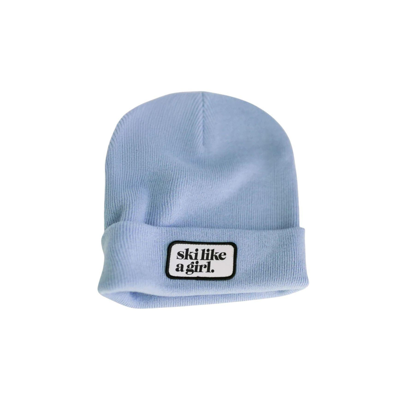 Ski Like A Girl Patch SLAG Beanie