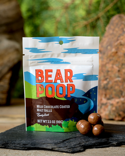Bear Poop (Chocolate Covered Malt Balls)