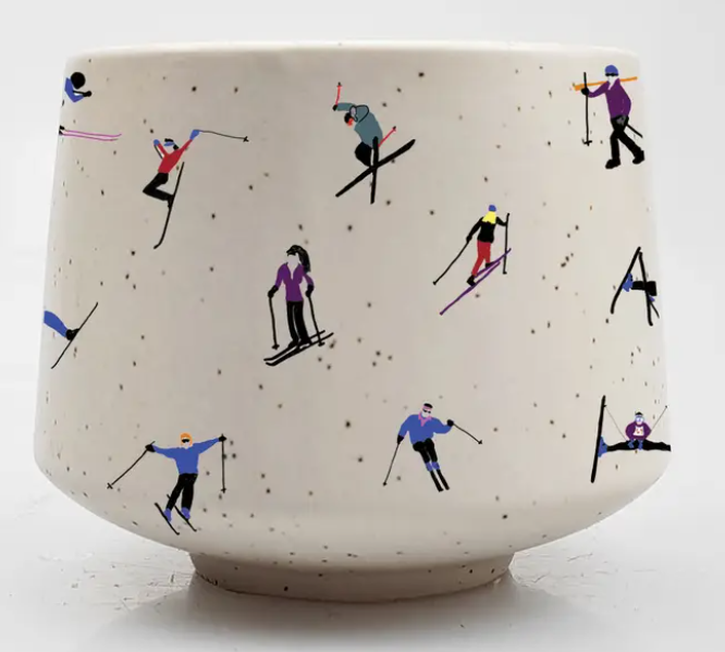 Skier Mini Cup