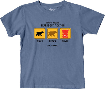 Bear Identification Colorado Youth Short Sleeve Shirt