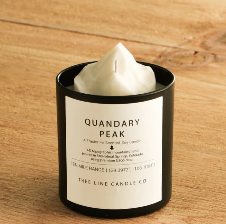 Quandary Peak Candles by Tree Line Candle CO